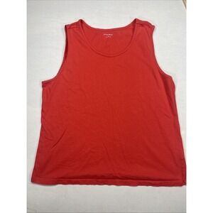 Studio Works Tank Top, Women's Size XL, Red, Sleeveless‎